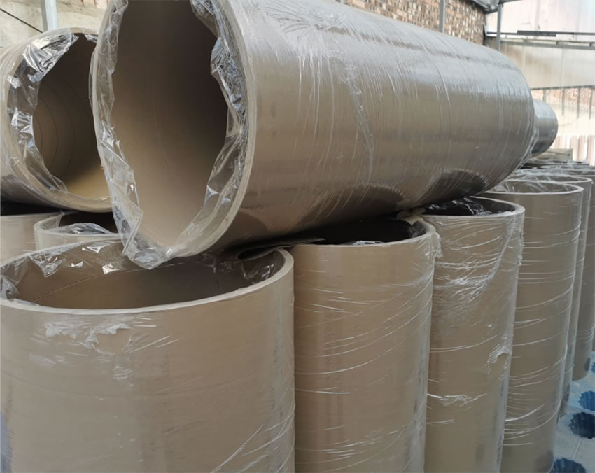 Large paper tube paper sleeve for aluminum plate factory